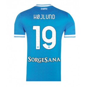 SSC Napoli Rasmus Hojlund #19 Domaci Dres 2025-26 Kratak Rukavima